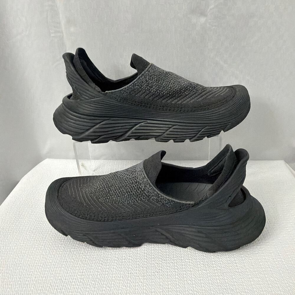 Hoka One One Restore TC Slip On Shoe Womens Size 9 Recovery Black - Picture 10 of 11